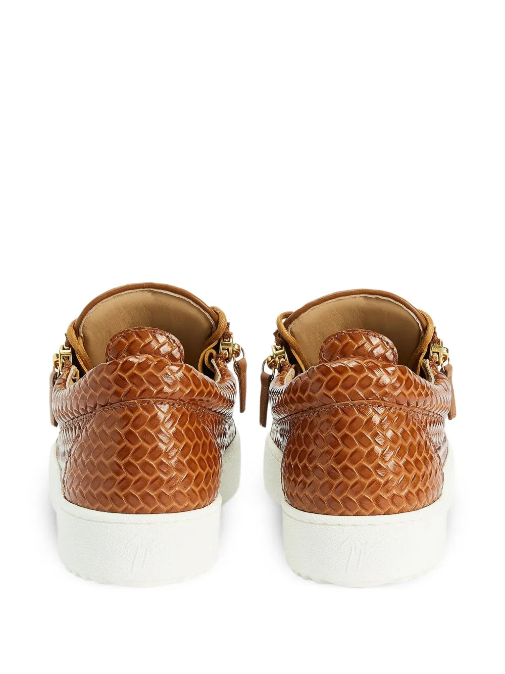 Giuseppe Zanotti Frankie Double-Zip Low-Top Sneakers