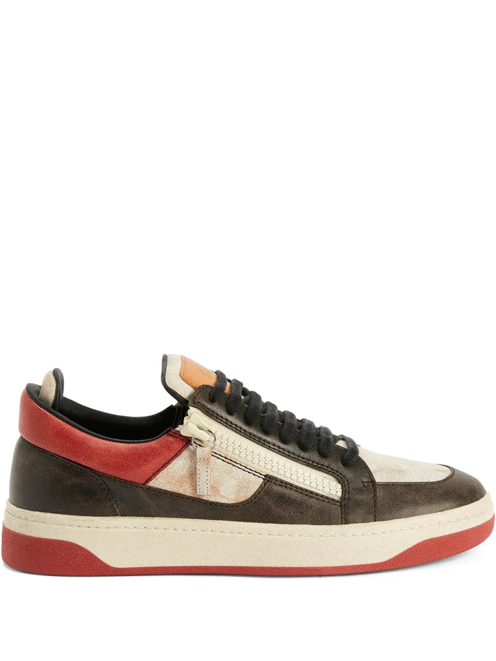 Giuseppe Zanotti Gz94 Double-Zip Low-Top Sneakers
