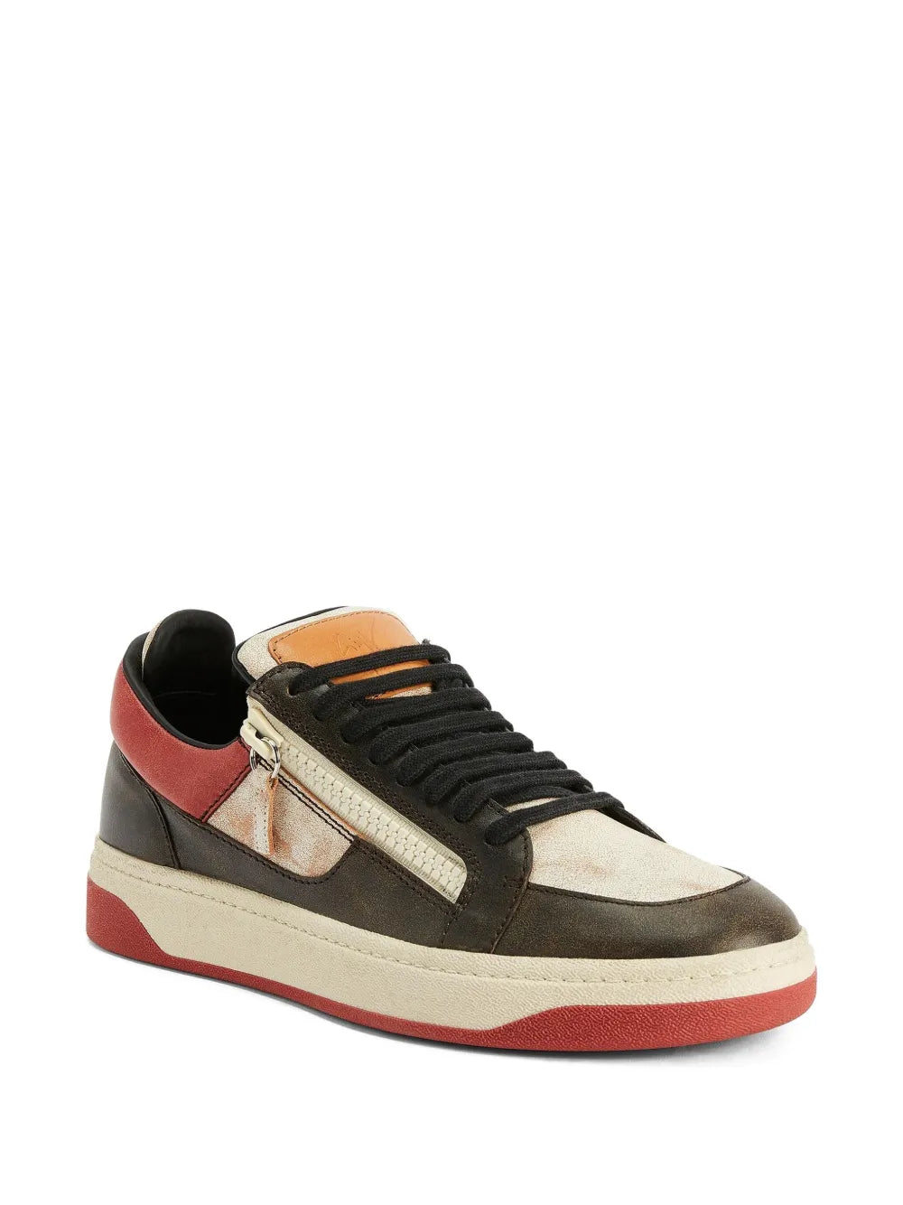 Giuseppe Zanotti Gz94 Double-Zip Low-Top Sneakers