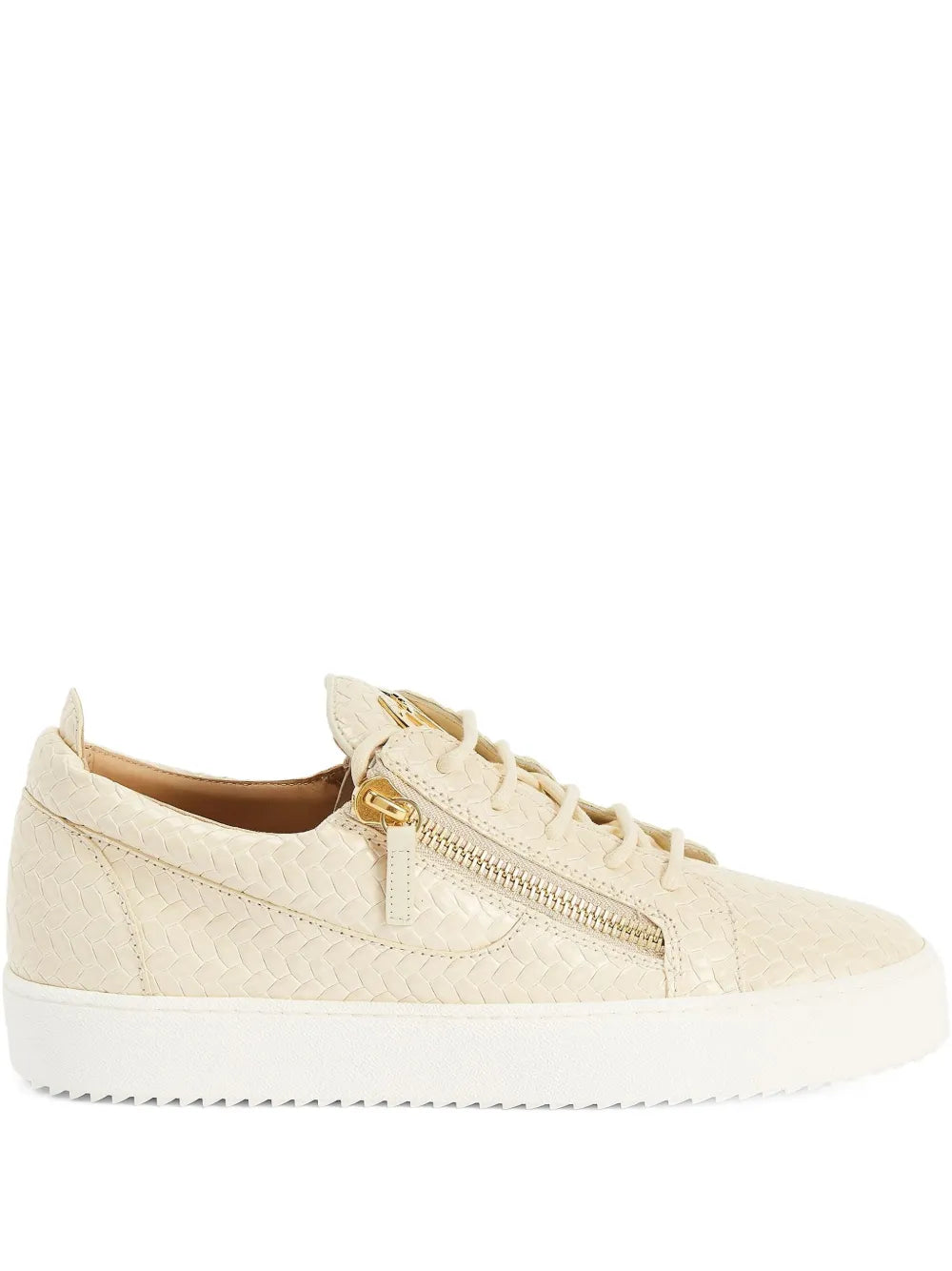 Giuseppe Zanotti Frankie Double-Zip Low-Top Sneakers