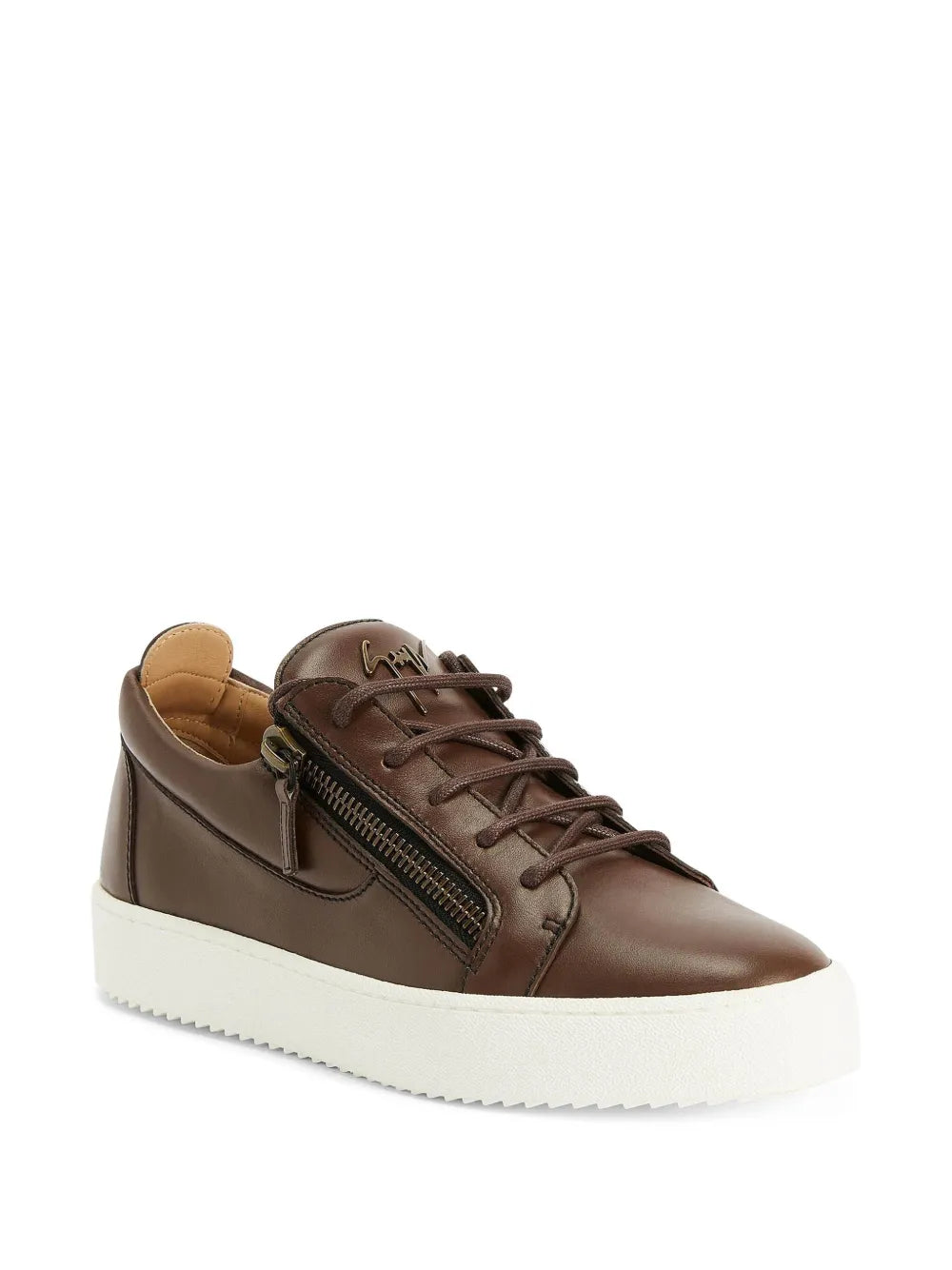 Giuseppe Zanotti Frankie Double-Zip Low-Top Sneakers