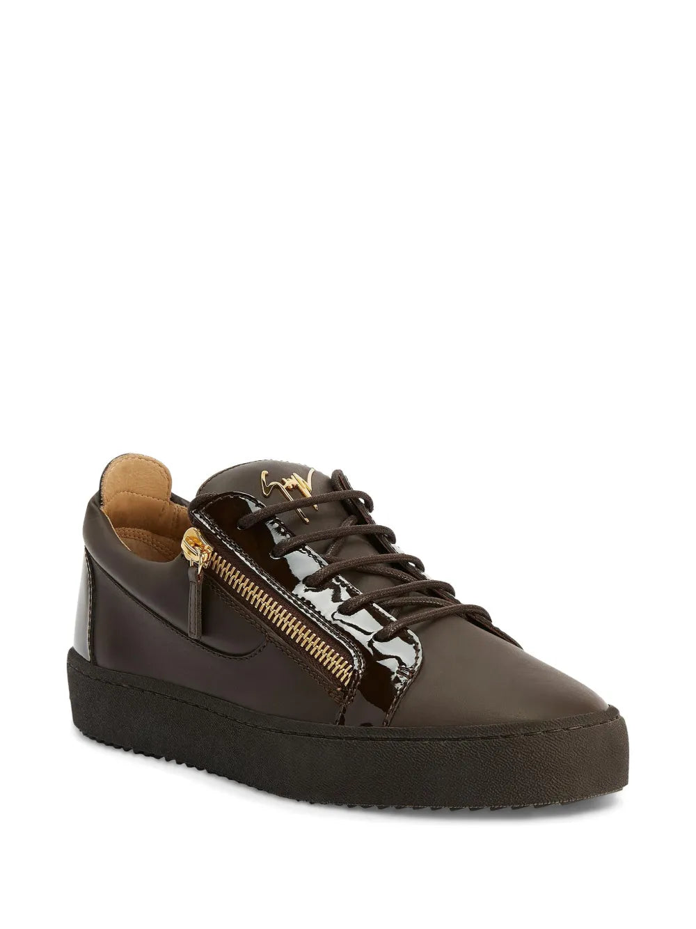 Giuseppe Zanotti Frankie Double-Zip Low-Top Sneakers