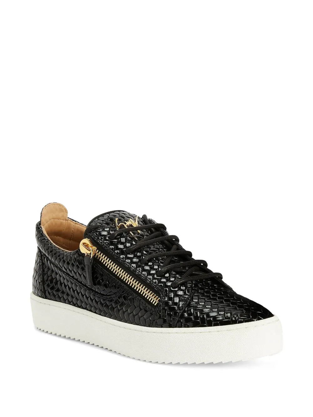 Giuseppe Zanotti Frankie Double-Zip Low-Top Sneakers