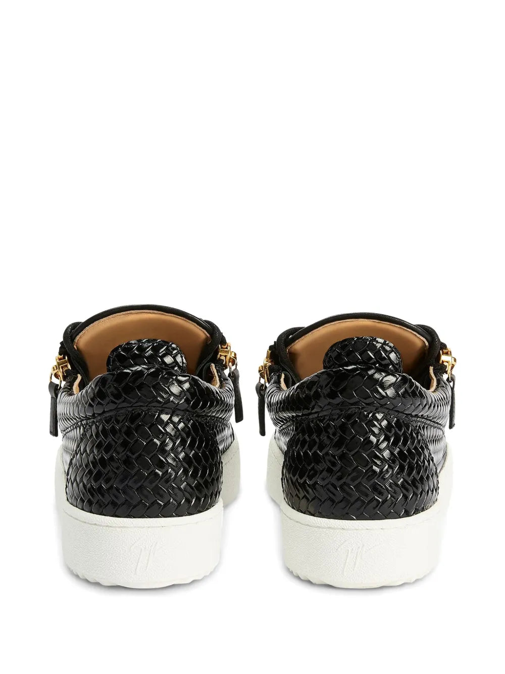 Giuseppe Zanotti Frankie Double-Zip Low-Top Sneakers