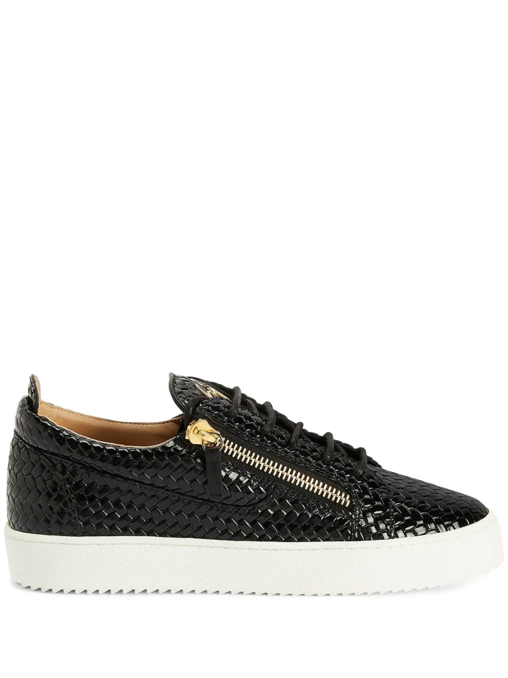 Giuseppe Zanotti Frankie Double-Zip Low-Top Sneakers