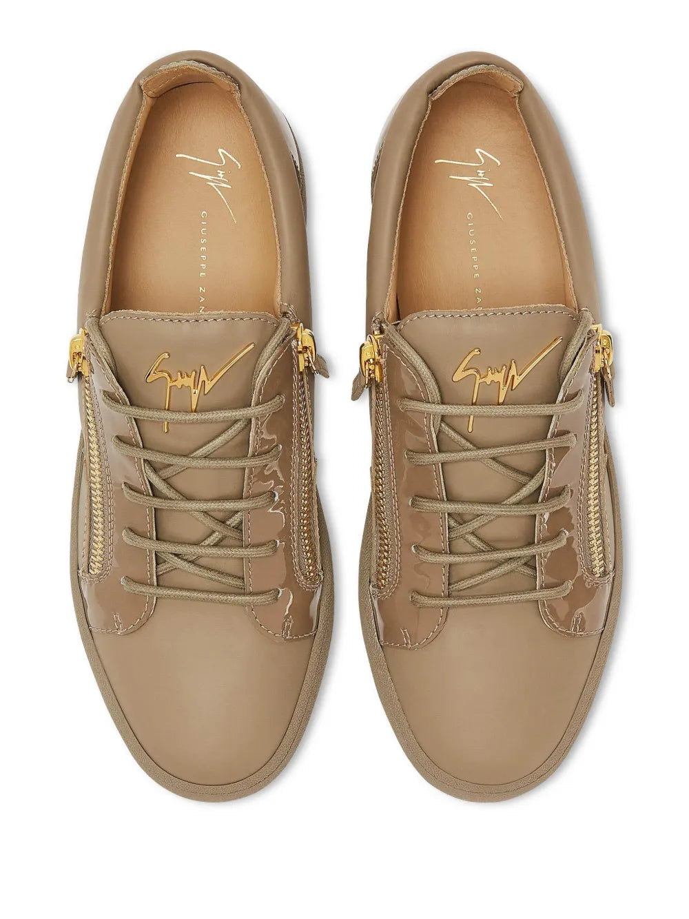 Giuseppe Zanotti Frankie Double-Zip Low-Top Sneakers
