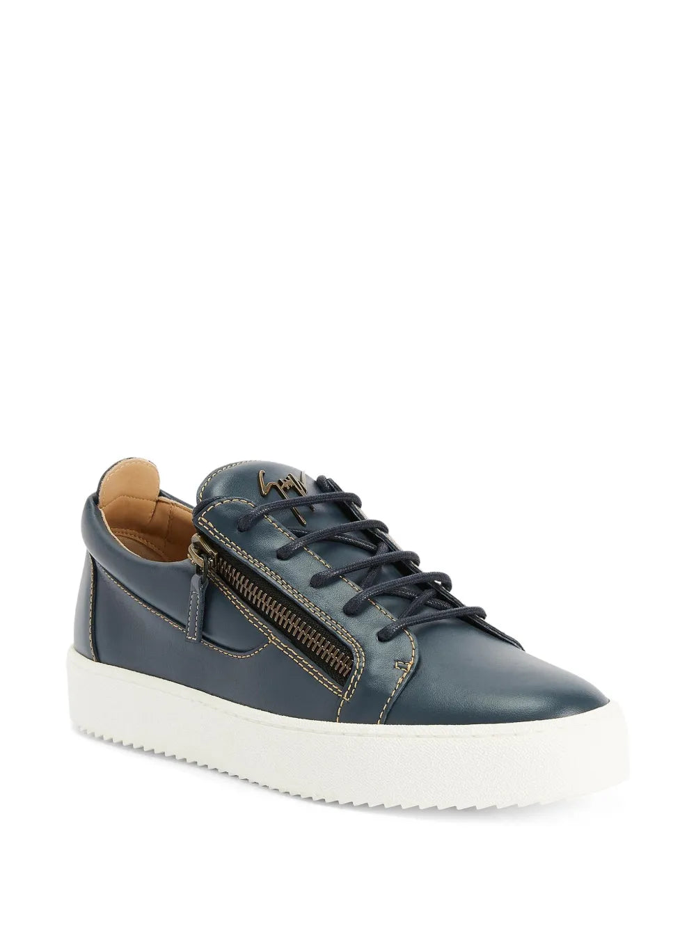 Giuseppe Zanotti Frankie Double-Zip Low-Top Sneakers