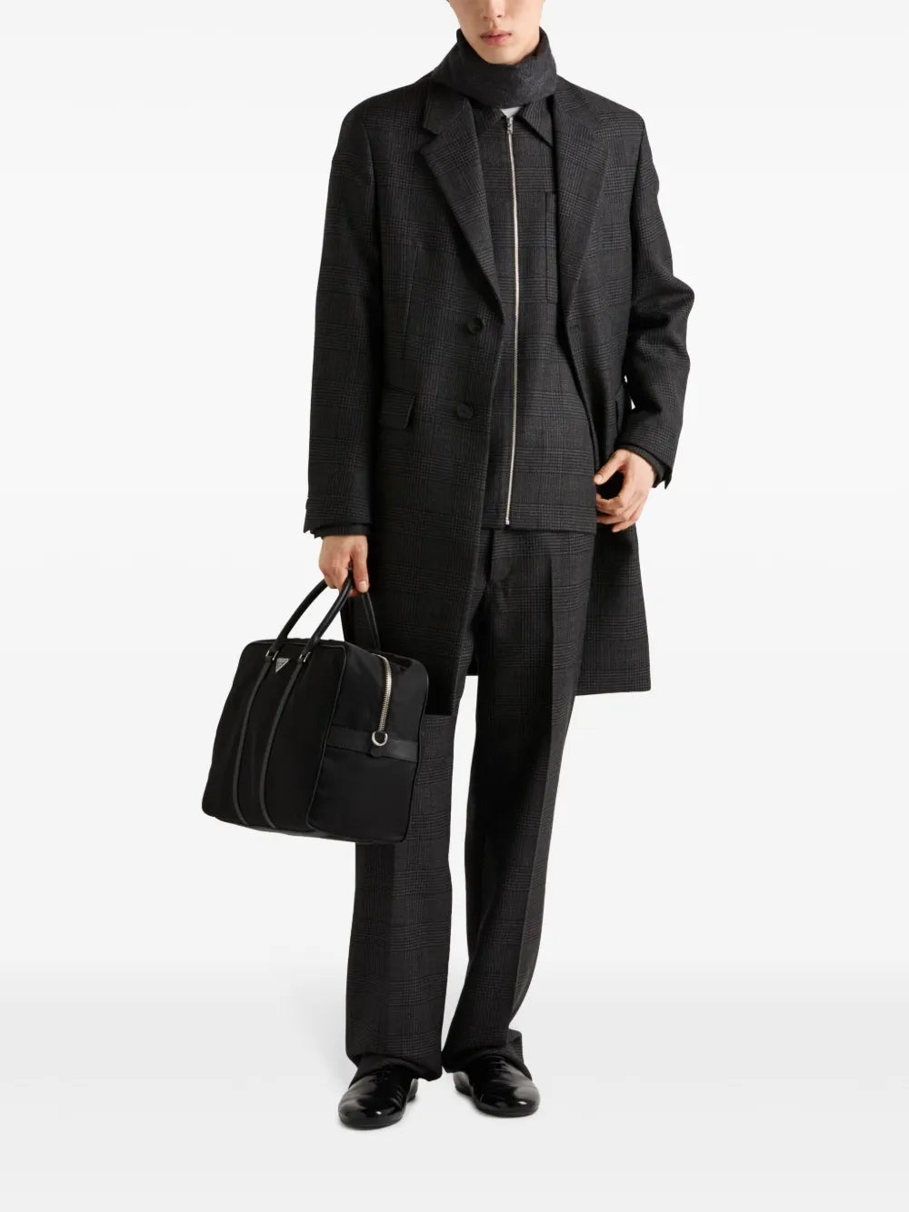 Pradaleather luggage bag