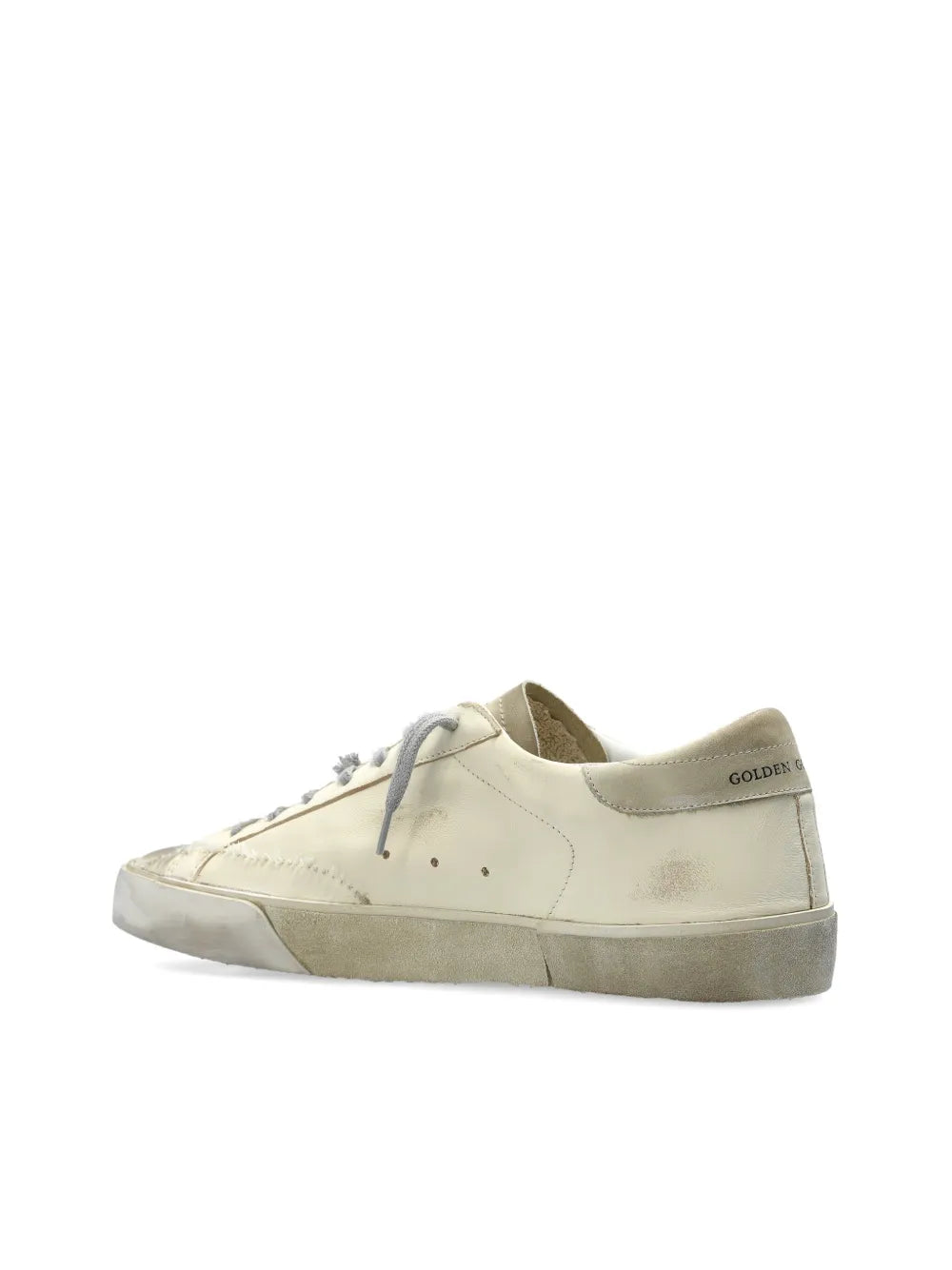 Golden Goose Super-Star With List Printed Star Embroi Trainers