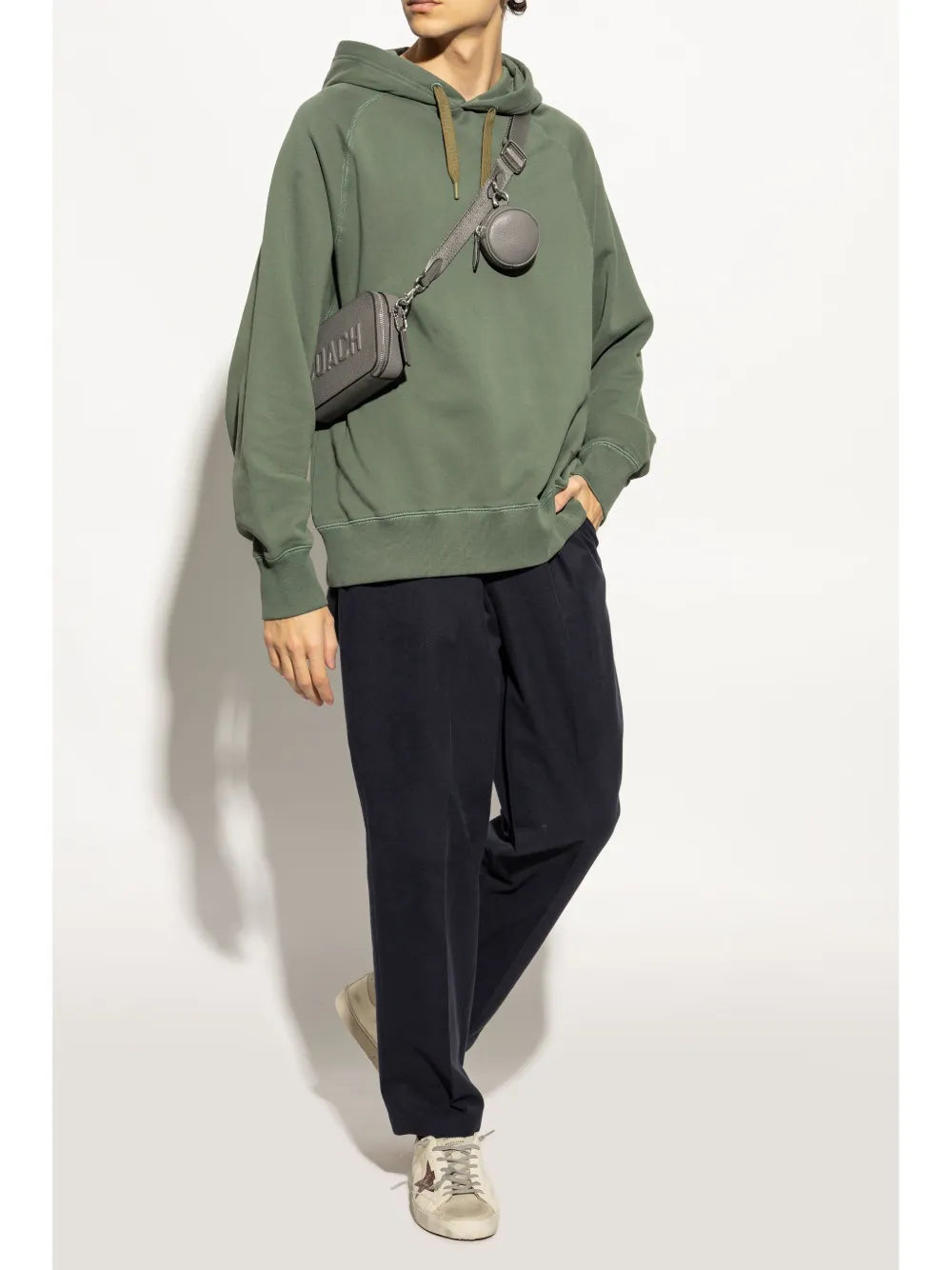 Golden Goose Super-Star With List Printed Star Embroi Trainers