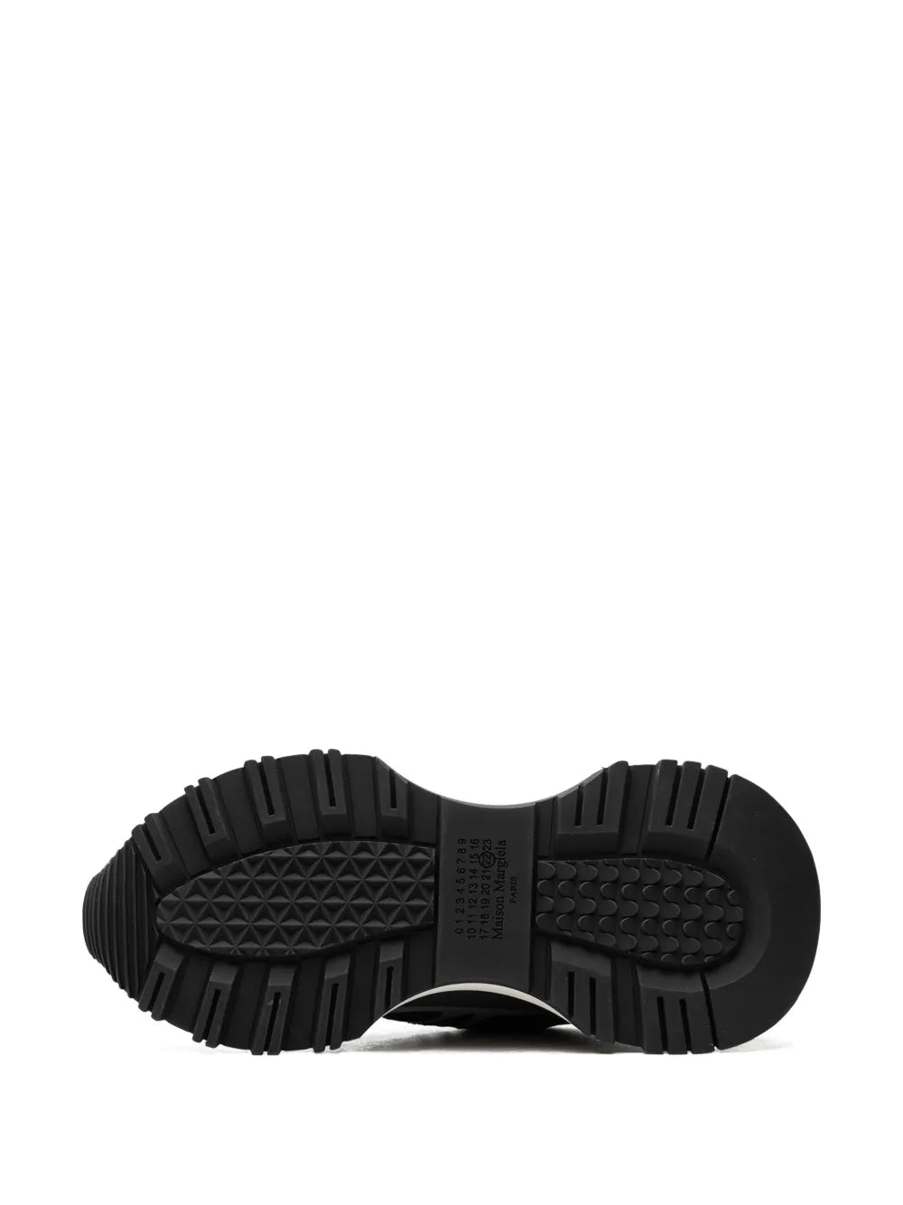 Maison Margiela Deconstructed Black Sneakers