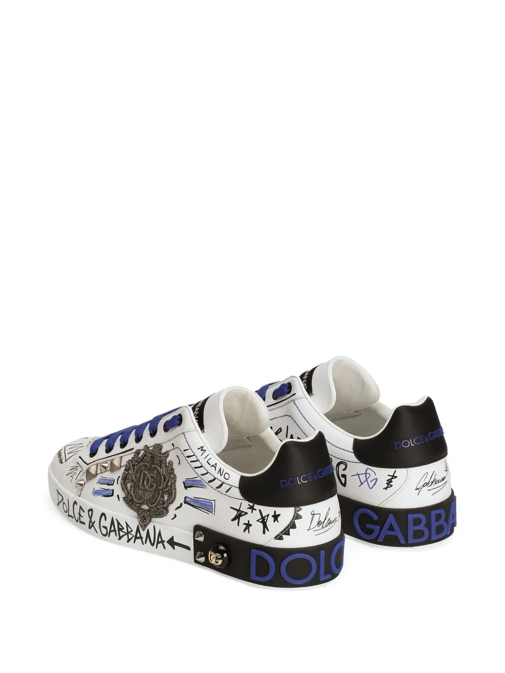 Dolce & Gabbana Logo-Print Sneakers