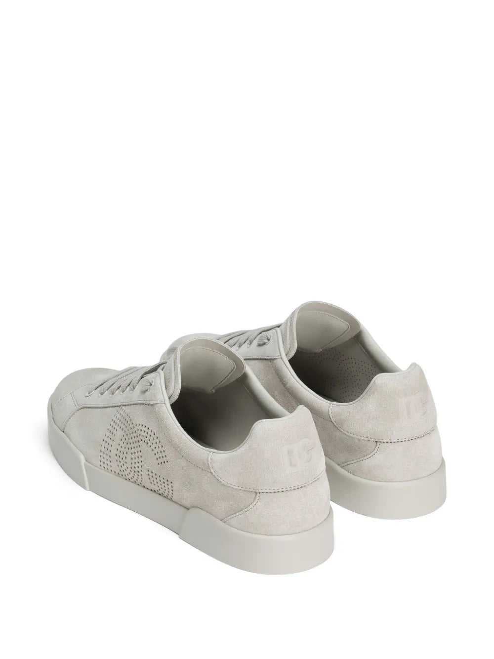Dolce & Gabbana Perforated-Logo Sneakers