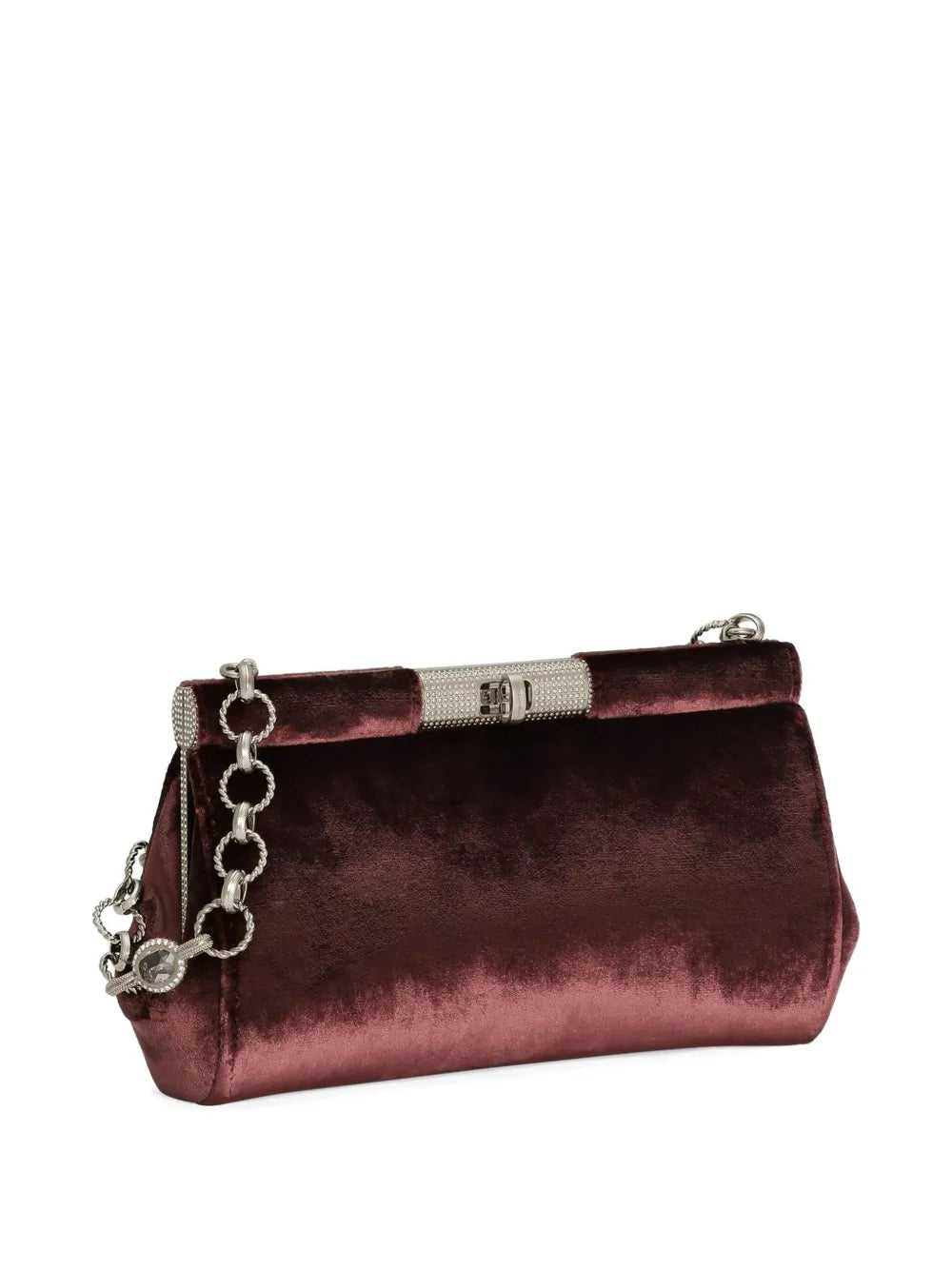 Dolce & Gabbanavelvet clutch bag
