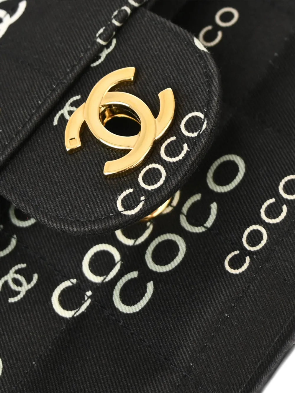 Pre-OwnedCHANEL Pre-Owned2000 Coco East West Choco Bar shoulder bag