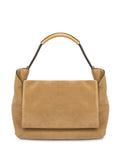 MoschinoHandle Me suede tote bag