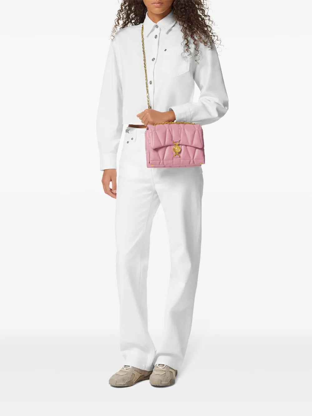VersaceKleio quilted shoulder bag