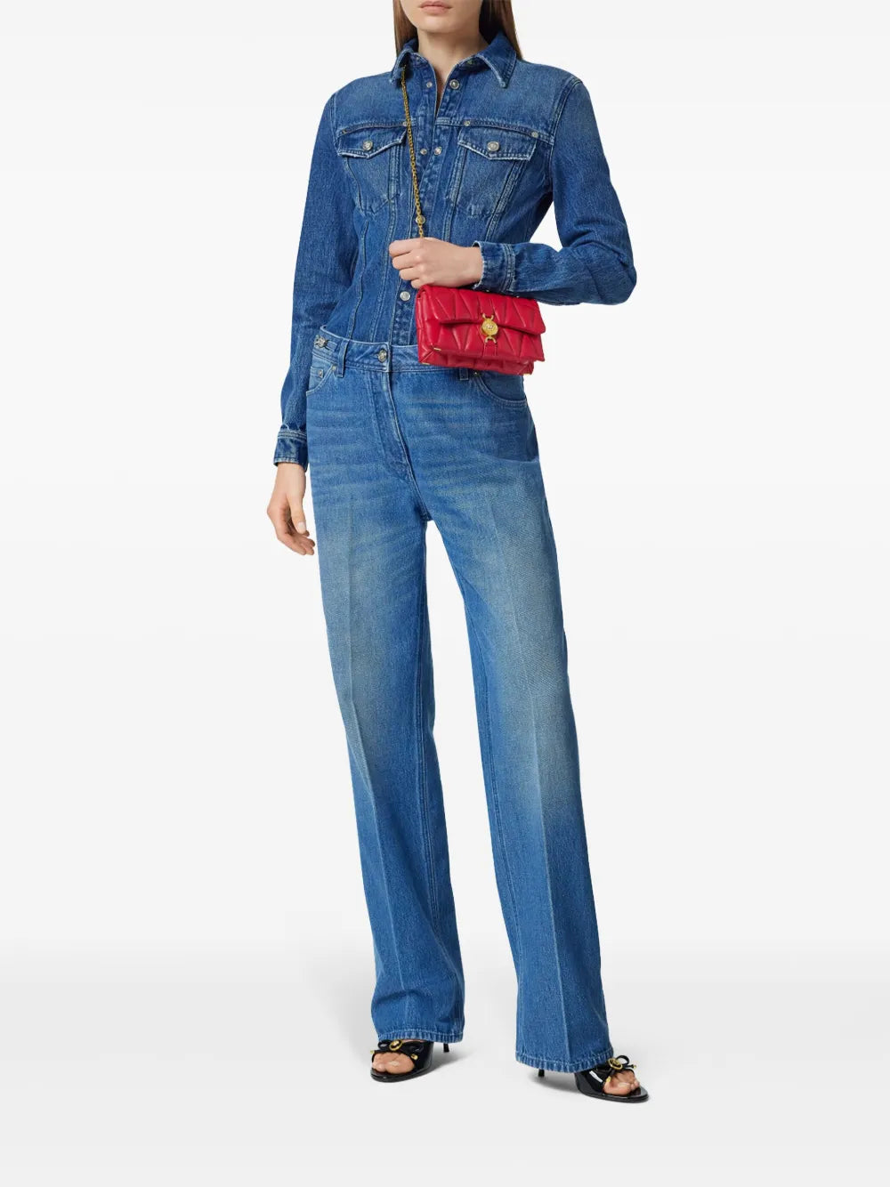 VersaceKleio quilted mini bag