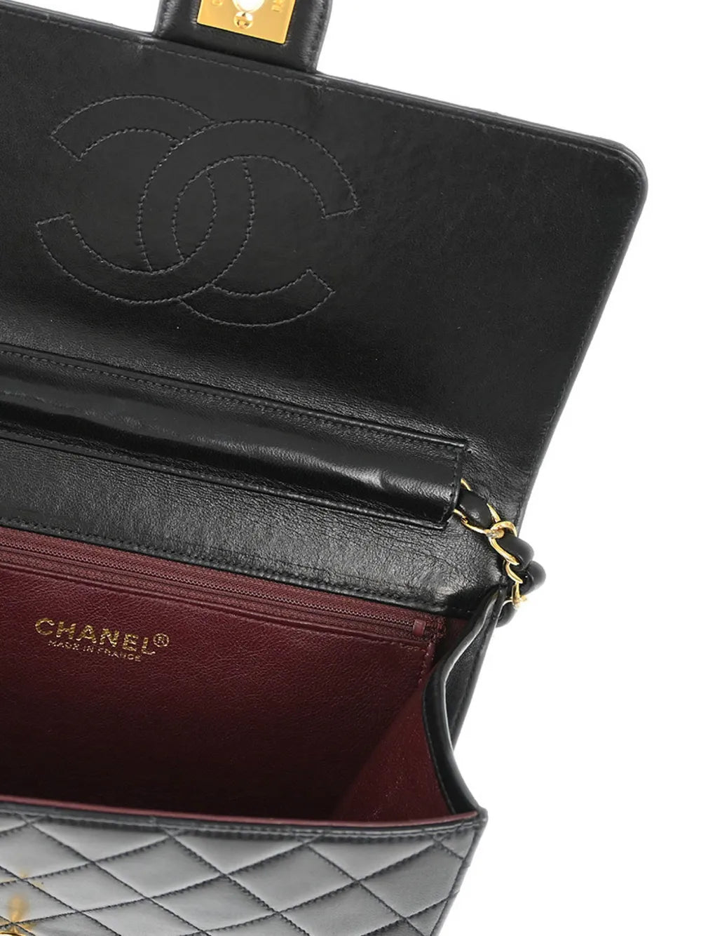 Pre-OwnedCHANEL Pre-Owned2002 small Half Flap shoulder bag