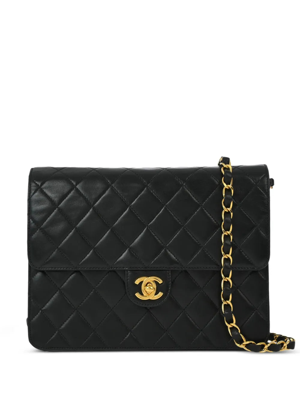 Pre-OwnedCHANEL Pre-Owned2002 small Half Flap shoulder bag