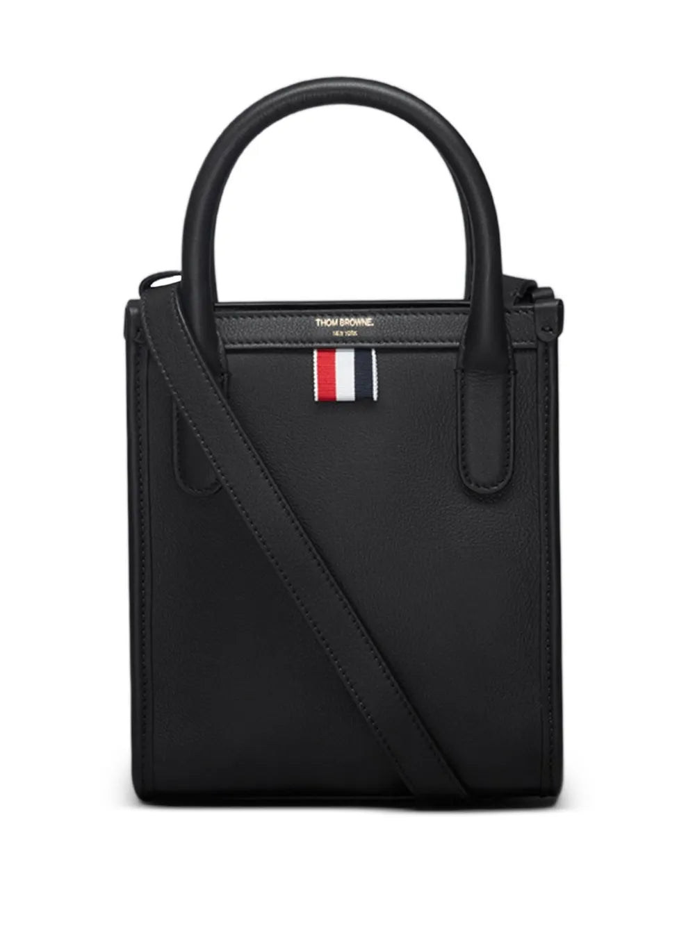 Thom Brownevertical leather tote bag
