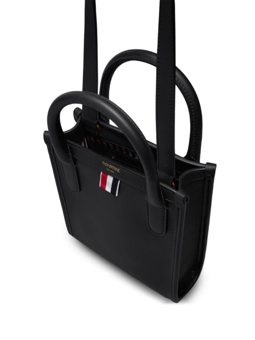 Thom Brownevertical leather tote bag