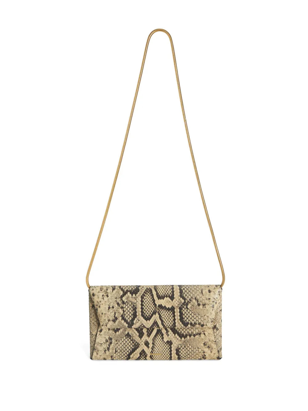 Jil Sandersmall snakeskin-print folded bag