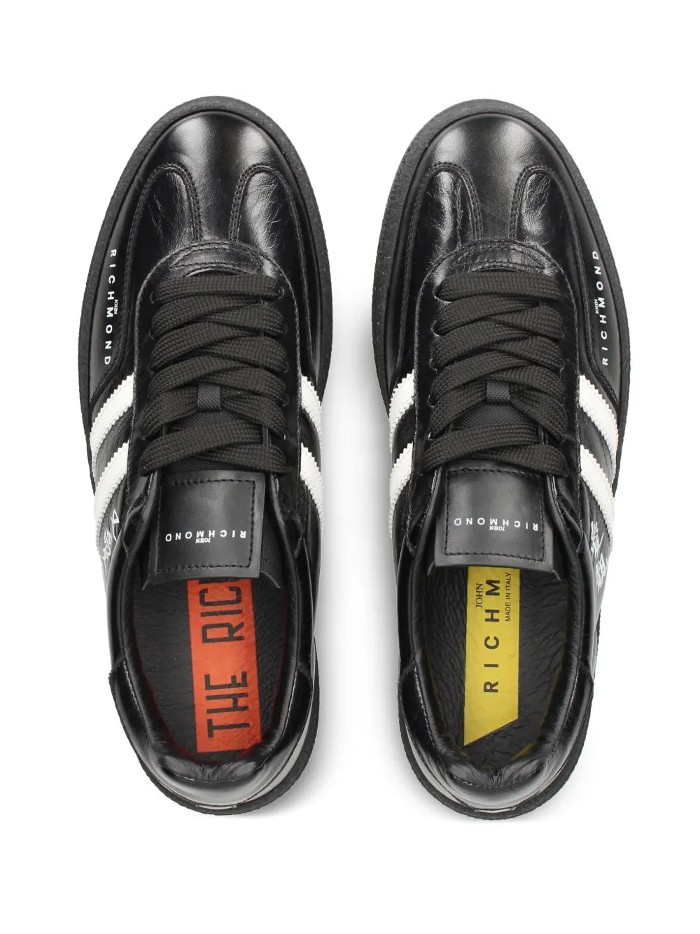 John Richmond Logo-Stamp Low-Top Sneakers