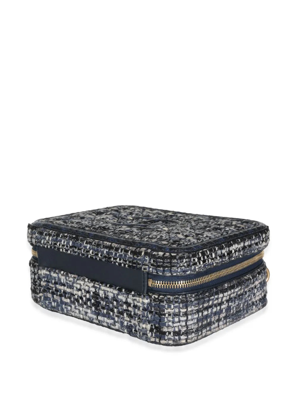 Pre-OwnedCHANEL Pre-Owned2018 CC tweed Vanity case