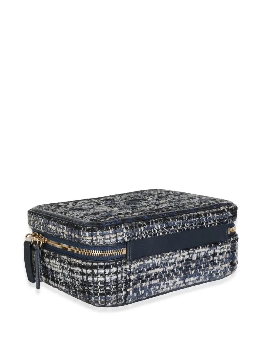 Pre-OwnedCHANEL Pre-Owned2018 CC tweed Vanity case