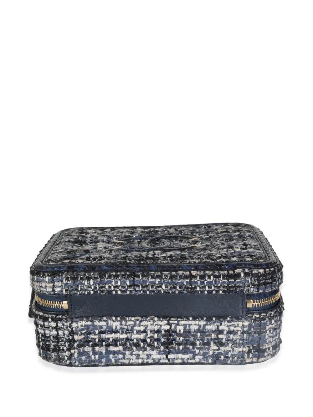 Pre-OwnedCHANEL Pre-Owned2018 CC tweed Vanity case