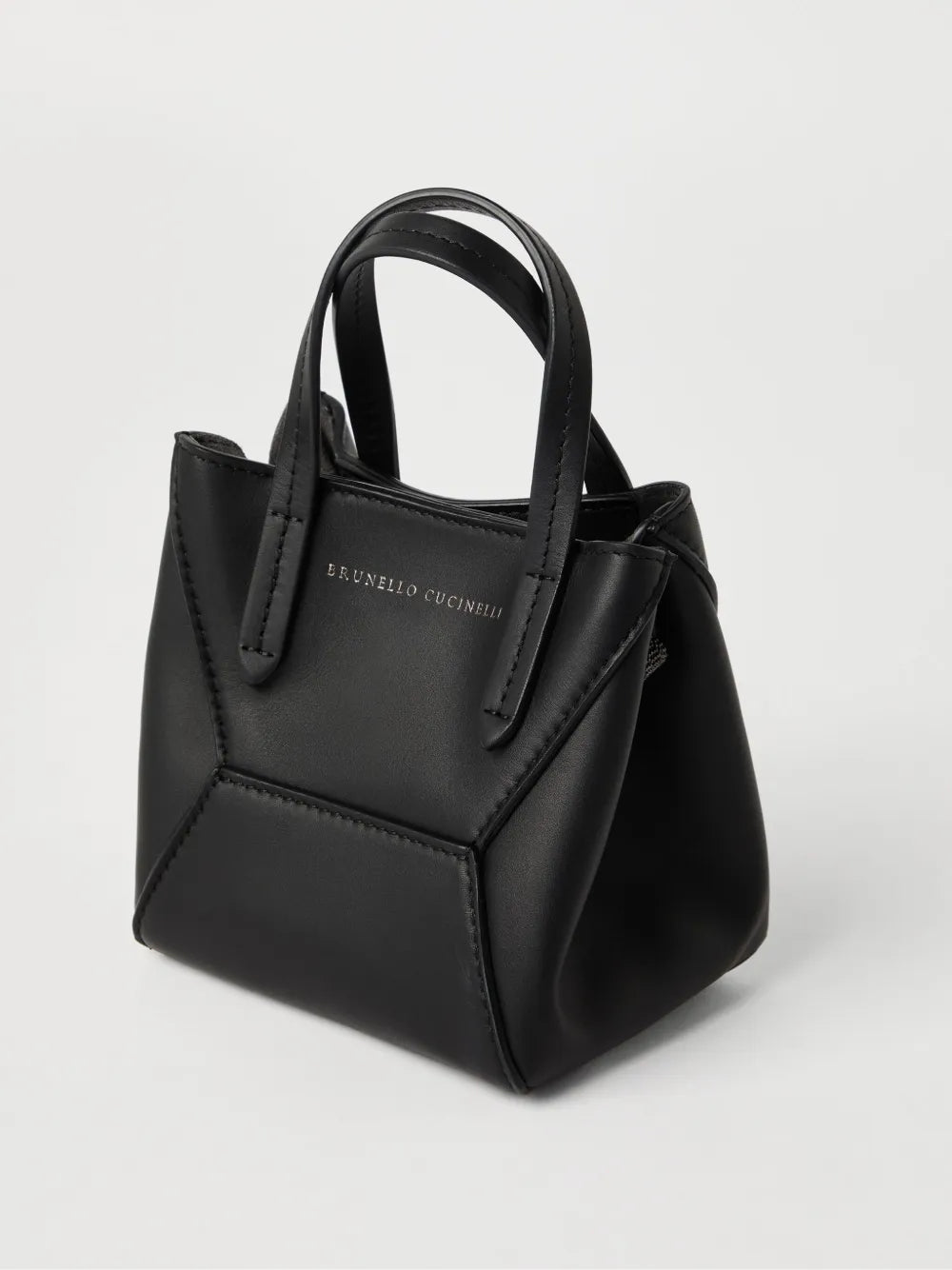 Brunello Cucinellimini BC Duo leather tote bag