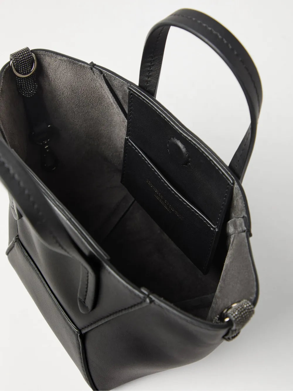 Brunello Cucinellimini BC Duo leather tote bag