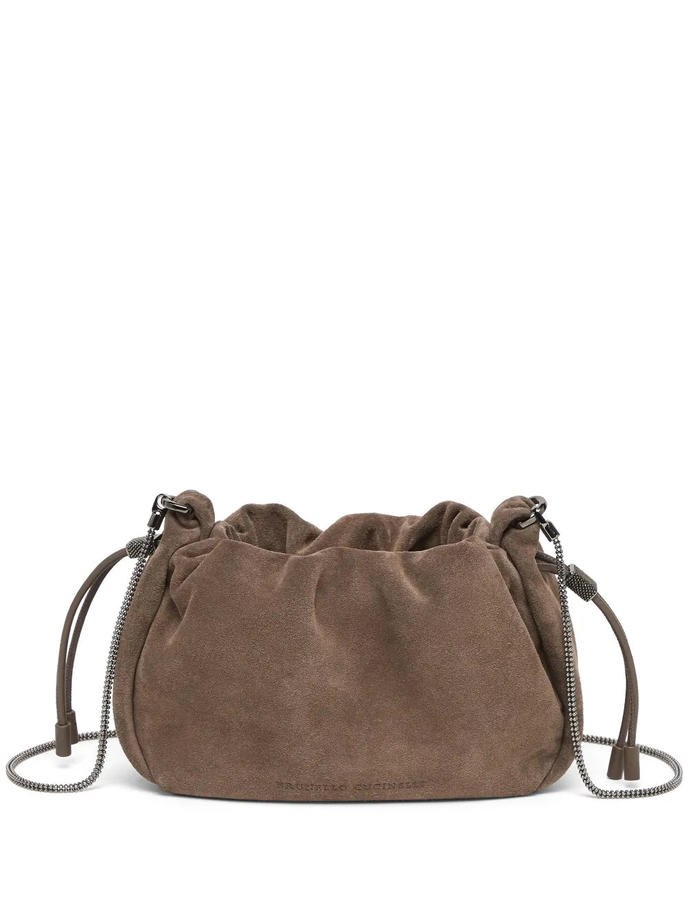Brunello Cucinellisuede shoulder bag