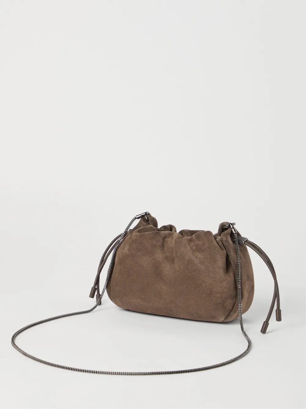 Brunello Cucinellisuede shoulder bag