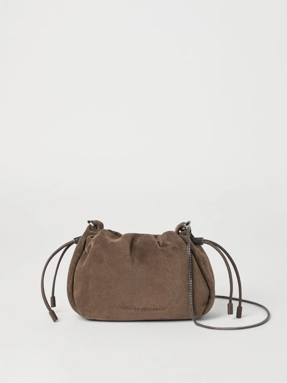 Brunello Cucinellisuede shoulder bag