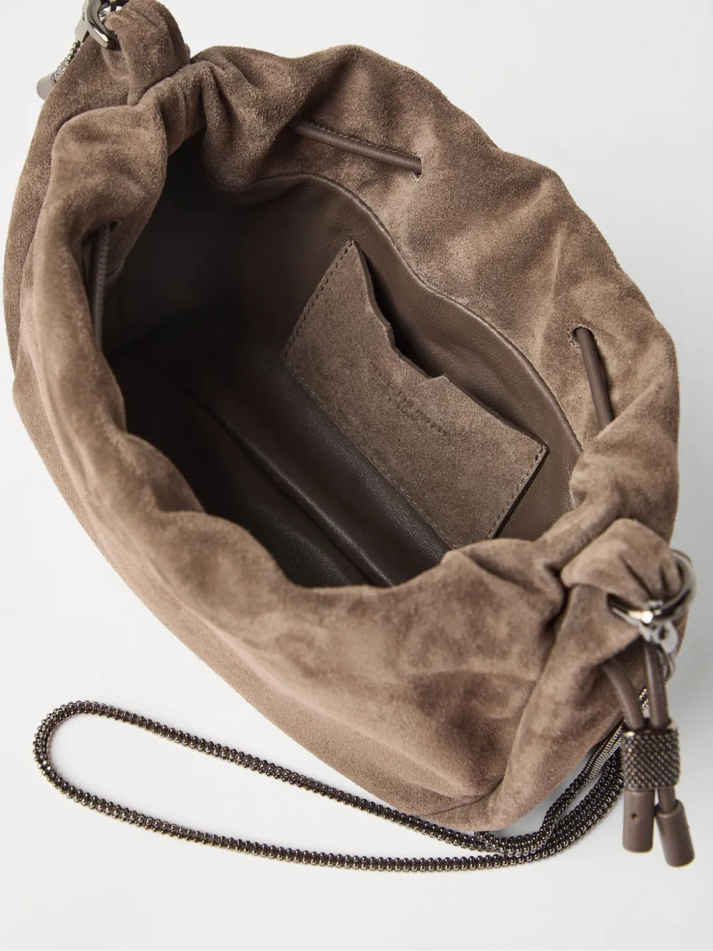 Brunello Cucinellisuede shoulder bag