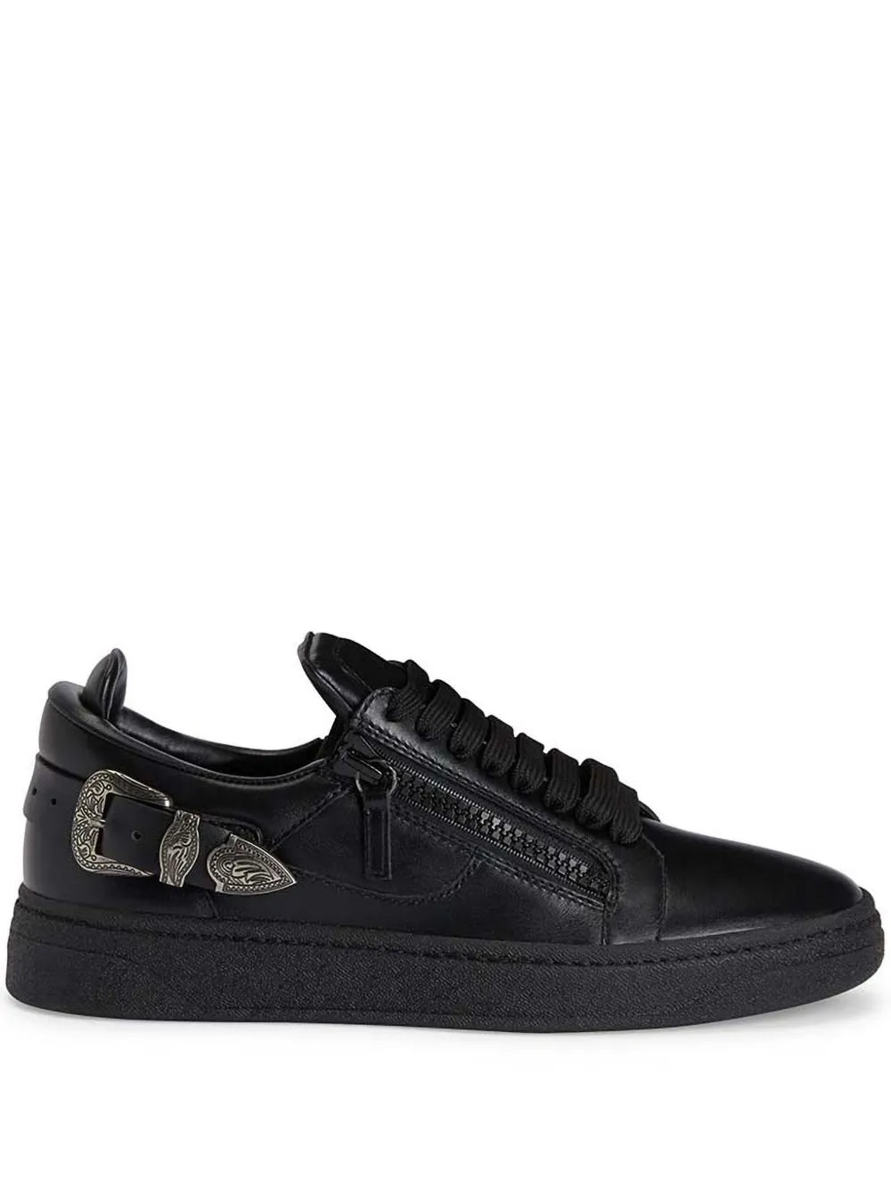 Giuseppe Zanotti Gz94 Deluxe Double-Zip Low-Top Sneakers
