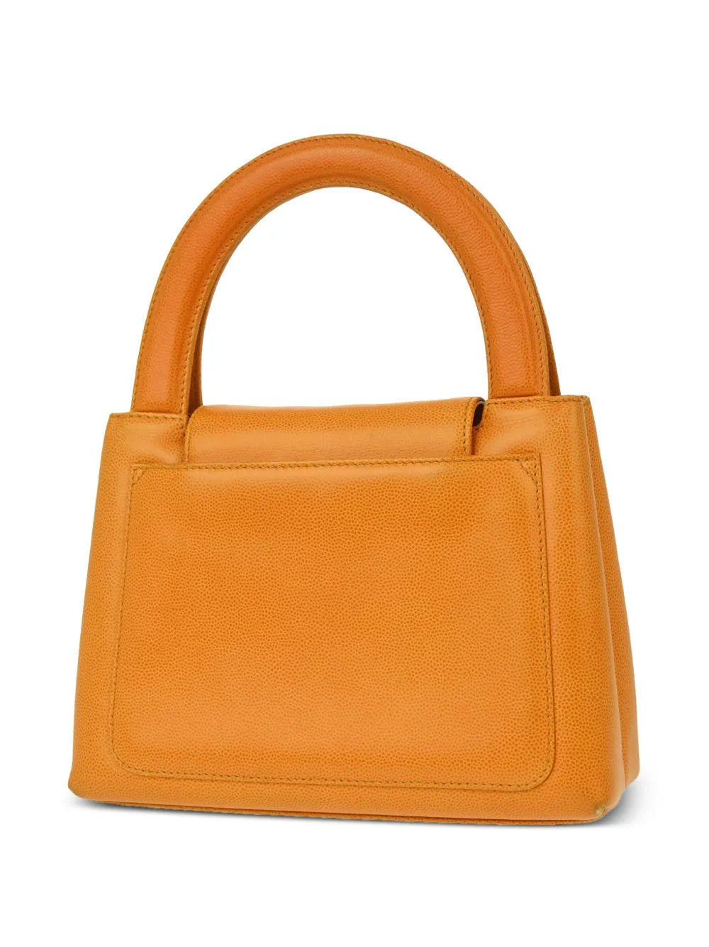 Pre-OwnedCHANEL Pre-Owned1998 CC leather handbag
