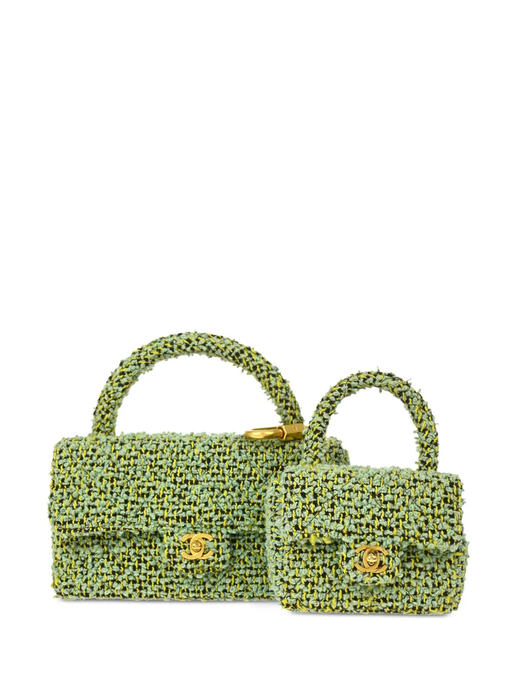 Pre-OwnedCHANEL Pre-Owned1992 Classic Flap 2 In 1 handbag set