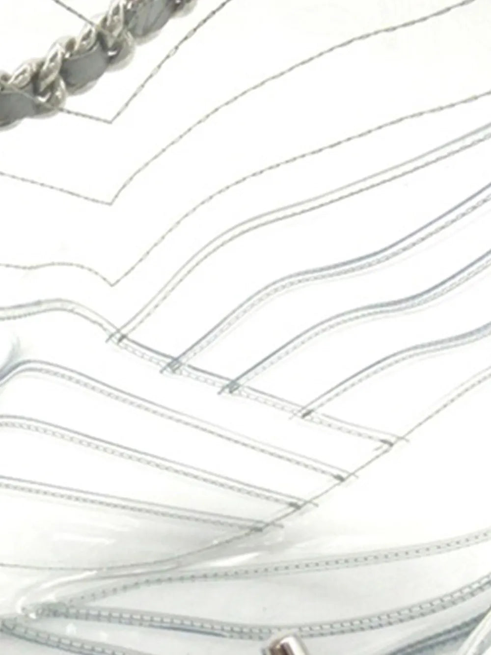 Pre-OwnedCHANEL Pre-Owned2018 CC PVC Droplet hobo bag
