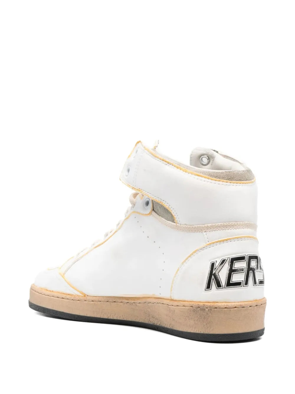 Golden Goose Sky Star White / Brown