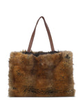 Niccol?Pasqualettifaux-fur tote bag
