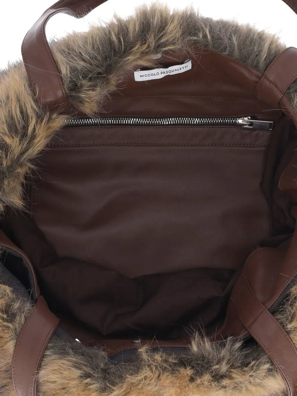 Niccol?Pasqualettifaux-fur tote bag