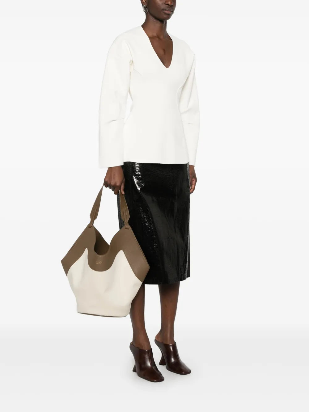 KHAITEmedium Lotus tote bag