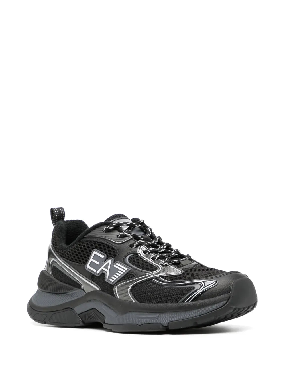 Ea7 Emporio Armani Panelled Sneakers