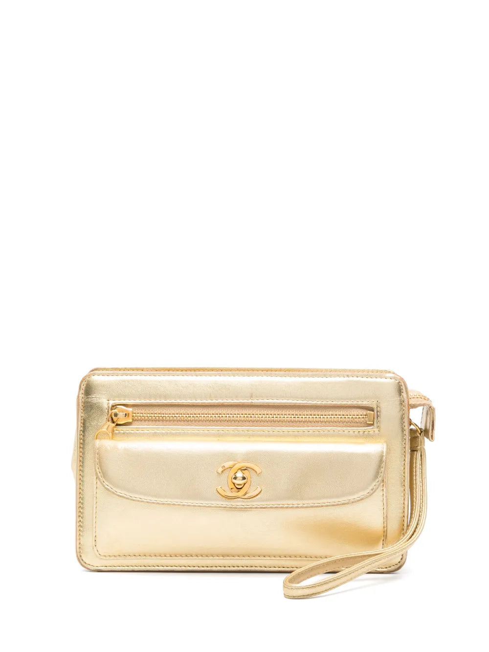 Pre-OwnedCHANEL Pre-Owned1996-1997 CC turn-lock clutch bag