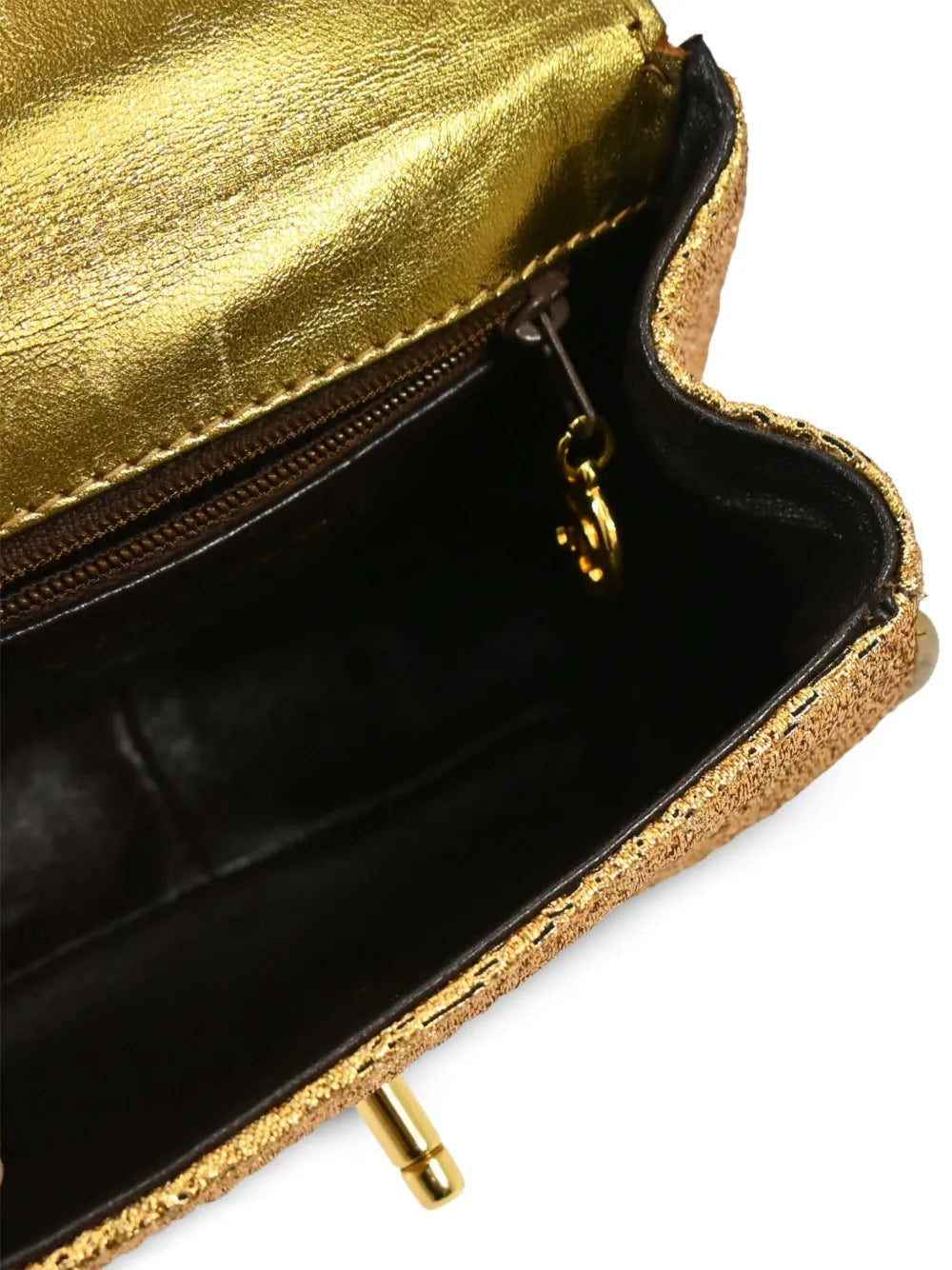 Pre-OwnedCHANEL Pre-Owned1992 Nishijin-ori shoulder bag