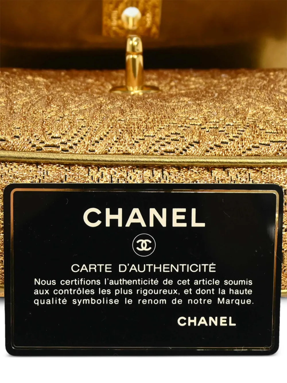 Pre-OwnedCHANEL Pre-Owned1992 Nishijin-ori shoulder bag