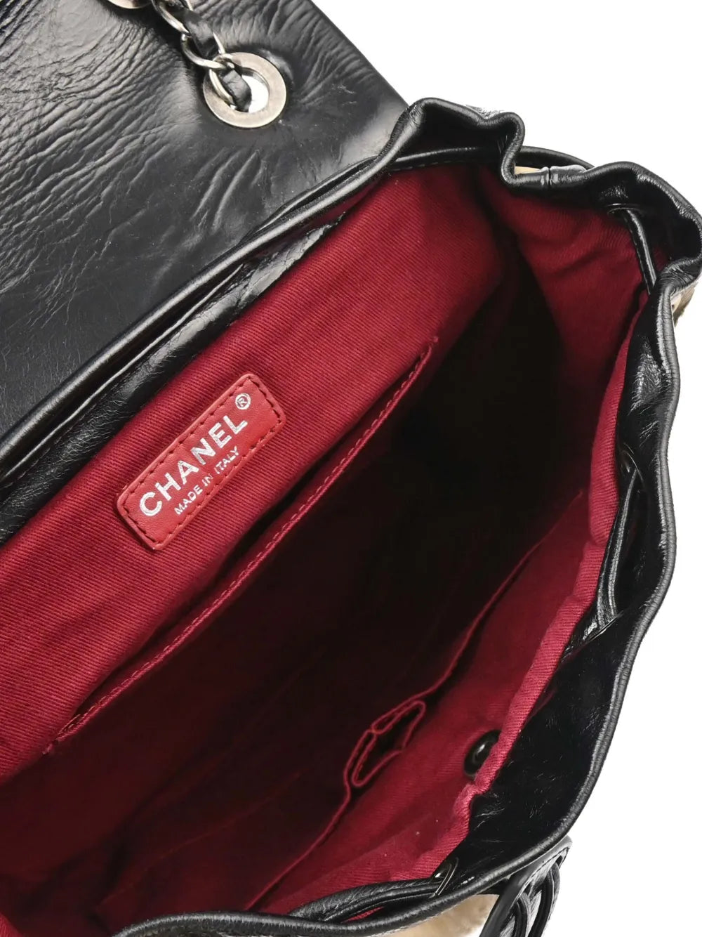 Pre-OwnedCHANEL Pre-Owned2013 shearling backpack